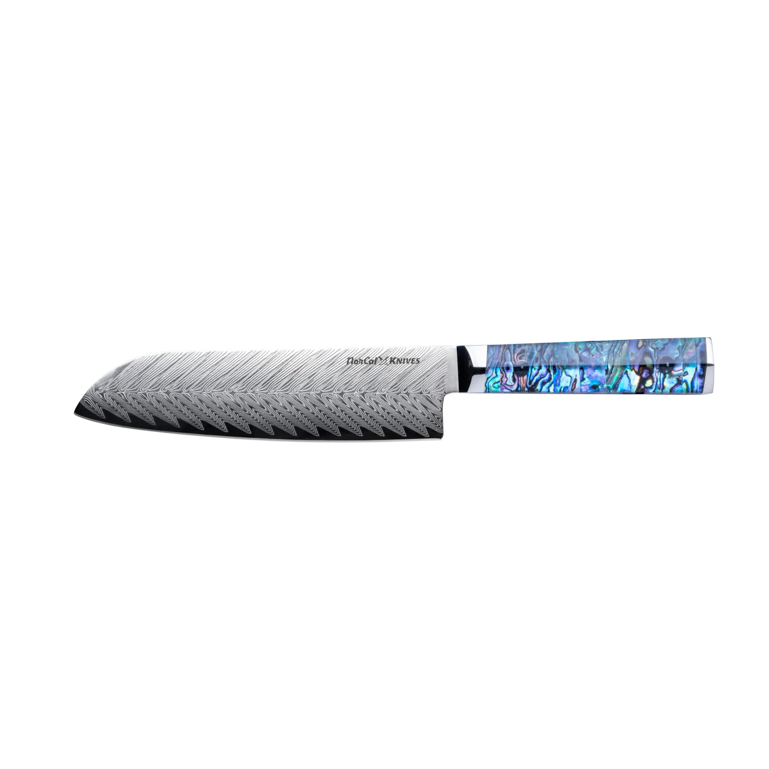 NorCal Knives — Abalone Handle 7" Santoku